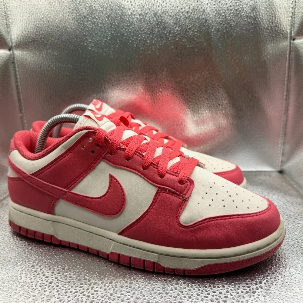 Size 9 Nike Dunk Low Next Nature Aster Pink White Womens Sneakers DD1873-600
